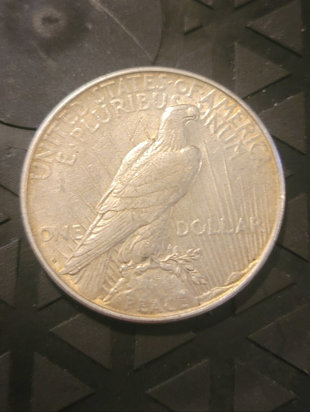 Vintage 1923 United States Peace Silver Dollar Coin 90% Pure Silver - Picture 2 of 4